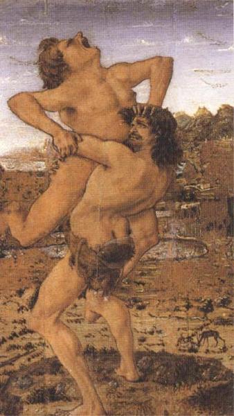 Sandro Botticelli Antonio del Pollaiolo Hercules and Antaeus Spain oil painting art